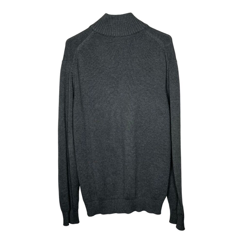 Rodd &‎ Gunn Sweater Mens Small Gray Cotton Knit Quarter Zip Pullover Casual - Picture 3 of 15